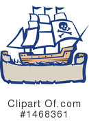Pirate Clipart #1468361 by patrimonio