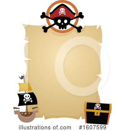 Pirate Ship Clipart #1607599 by BNP Design Studio