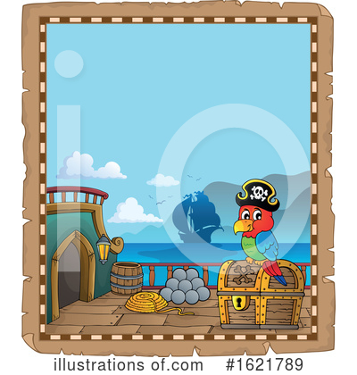 Royalty-Free (RF) Pirate Clipart Illustration by visekart - Stock Sample #1621789