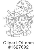 Pirate Clipart #1627692 by Alex Bannykh