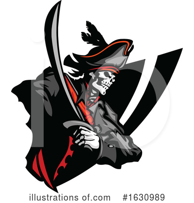 Royalty-Free (RF) Pirate Clipart Illustration by Chromaco - Stock Sample #1630989