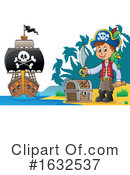 Pirate Clipart #1632537 by visekart