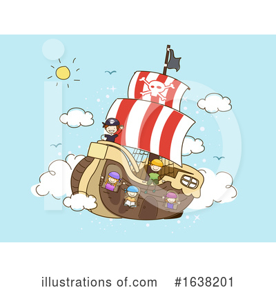 Royalty-Free (RF) Pirate Clipart Illustration by BNP Design Studio - Stock Sample #1638201