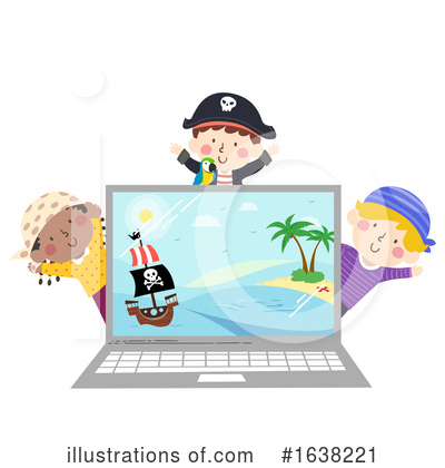 Royalty-Free (RF) Pirate Clipart Illustration by BNP Design Studio - Stock Sample #1638221