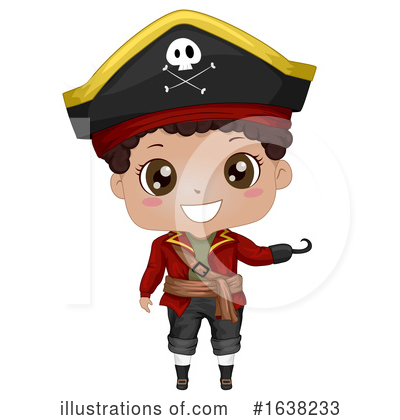 Royalty-Free (RF) Pirate Clipart Illustration by BNP Design Studio - Stock Sample #1638233
