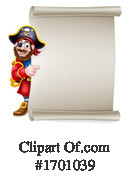Pirate Clipart #1701039 by AtStockIllustration