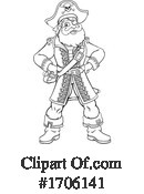 Pirate Clipart #1706141 by AtStockIllustration