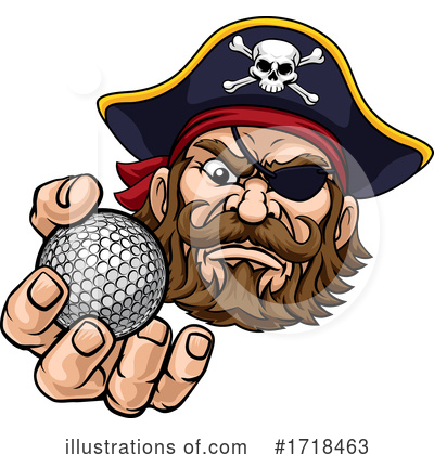 Royalty-Free (RF) Pirate Clipart Illustration by AtStockIllustration - Stock Sample #1718463