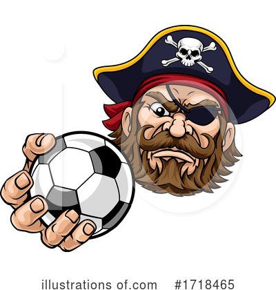 Royalty-Free (RF) Pirate Clipart Illustration by AtStockIllustration - Stock Sample #1718465