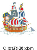 Pirate Clipart #1718811 by Alex Bannykh