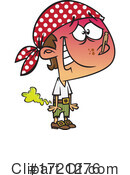 Pirate Clipart #1721276 by toonaday