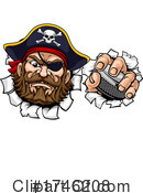 Pirate Clipart #1746208 by AtStockIllustration