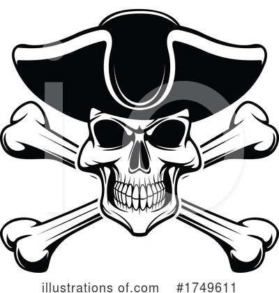 Pirate Clipart #1749611 by Vector Tradition SM