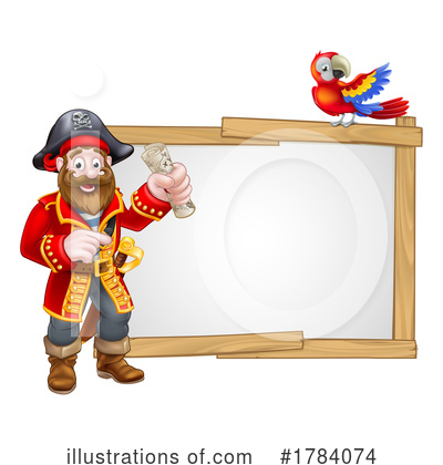 Royalty-Free (RF) Pirate Clipart Illustration by AtStockIllustration - Stock Sample #1784074