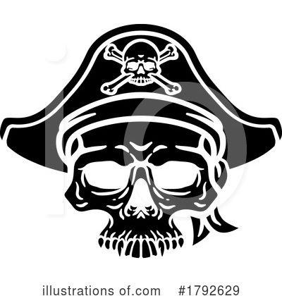 Royalty-Free (RF) Pirate Clipart Illustration by AtStockIllustration - Stock Sample #1792629