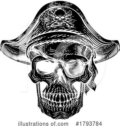 Royalty-Free (RF) Pirate Clipart Illustration by AtStockIllustration - Stock Sample #1793784
