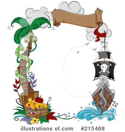 Royalty-Free (RF) Pirate Clipart Illustration by BNP Design Studio - Stock Sample #215468