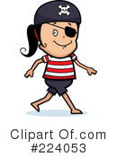 Pirate Clipart #224053 by Cory Thoman