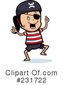 Pirate Clipart #231722 by Cory Thoman