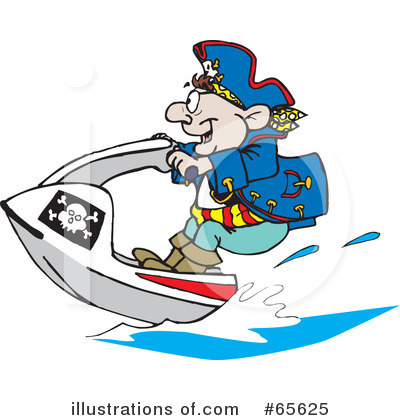 Pirate Clipart #65625 by Dennis Holmes Designs