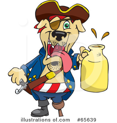 Pirate Clipart #65639 by Dennis Holmes Designs