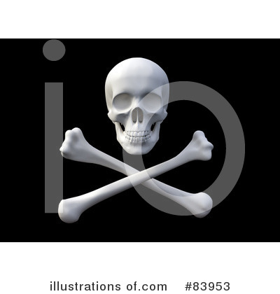Skull And Crossbones Clipart #83953 by Mopic