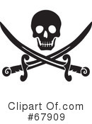 Pirate Flag Clipart #67909 by Rosie Piter