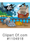 Pirate Ship Clipart #1104918 by visekart