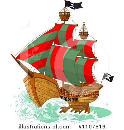 Pirates Clipart #1107816 by Pushkin