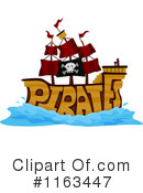Pirate Ship Clipart #1163447 by BNP Design Studio