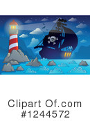 Pirate Ship Clipart #1244572 by visekart