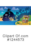 Pirate Ship Clipart #1244573 by visekart