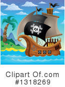 Pirate Ship Clipart #1318269 by visekart