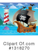 Pirate Ship Clipart #1318270 by visekart