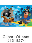 Pirate Ship Clipart #1318274 by visekart