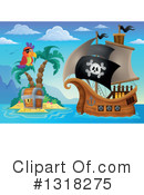 Pirate Ship Clipart #1318275 by visekart