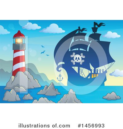 Lighthouse Clipart #1456993 by visekart