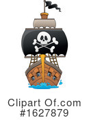 Pirate Ship Clipart #1627879 by visekart