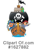 Pirate Ship Clipart #1627882 by visekart