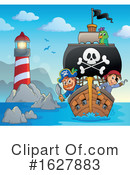 Pirate Ship Clipart #1627883 by visekart
