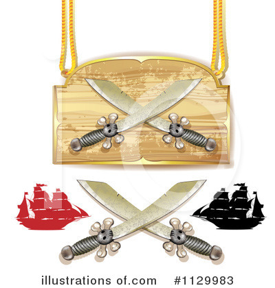 Pirates Clipart #1129983 by merlinul