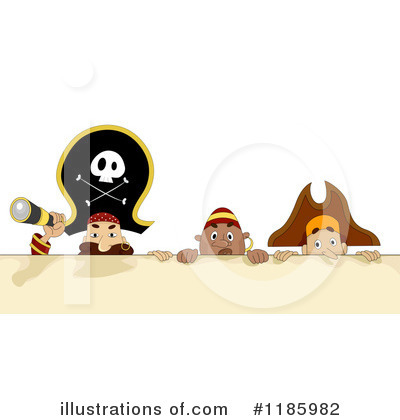 Royalty-Free (RF) Pirates Clipart Illustration by BNP Design Studio - Stock Sample #1185982