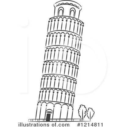 Pisa Clipart #1214811 by Vector Tradition SM