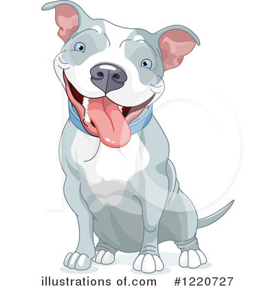 Pit Bull Clipart #1220727 by Pushkin