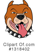 Pitbull Clipart #1318402 by LaffToon