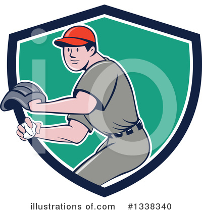 Royalty-Free (RF) Pitching Clipart Illustration by patrimonio - Stock Sample #1338340