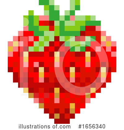 Strawberry Clipart #1656340 by AtStockIllustration