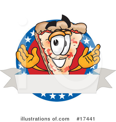 Pizza Clipart #17441 by Mascot Junction