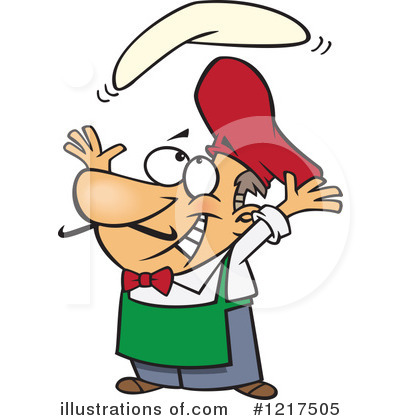 Pizza Chef Clipart #1217505 by toonaday