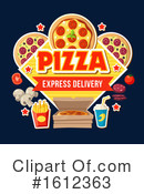 Pizza Clipart #1612363 by Vector Tradition SM